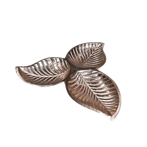 ALUMINIUM 3 LEAF SERVING TRAY (POLISH)